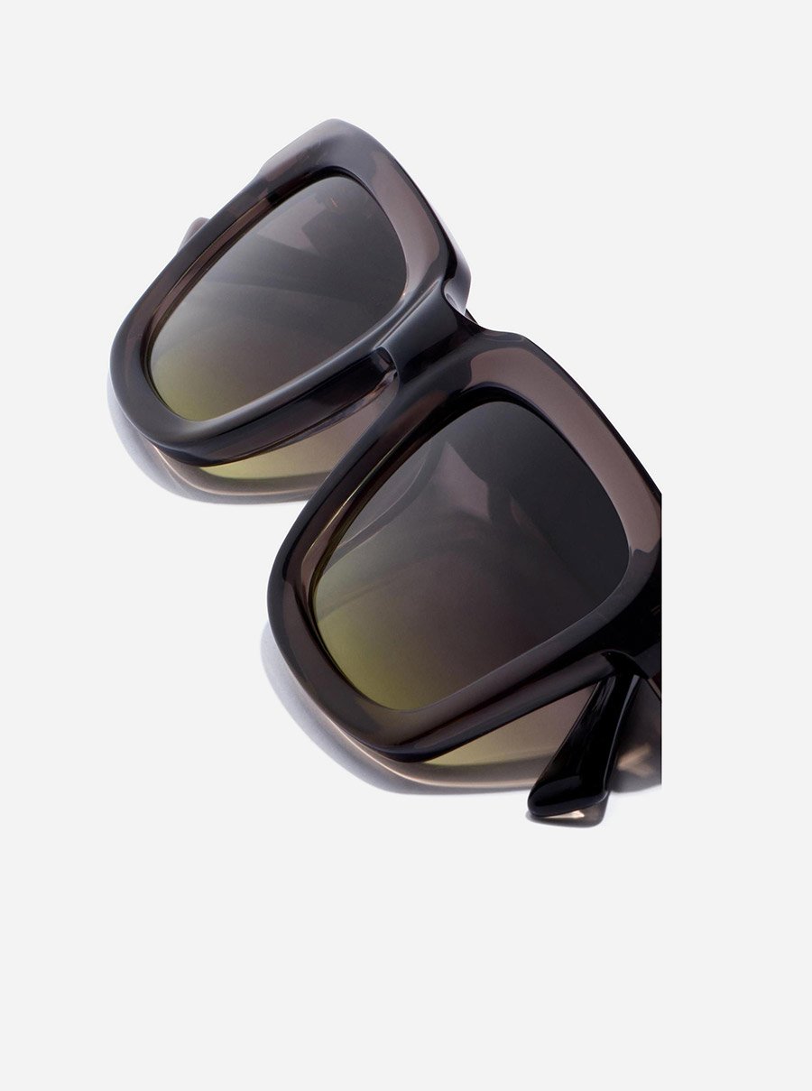 One Uptown - Cristal Grey Moss Sunglasses