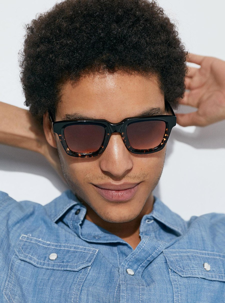 One Uptown - Carey Black Terracota Sunglasses