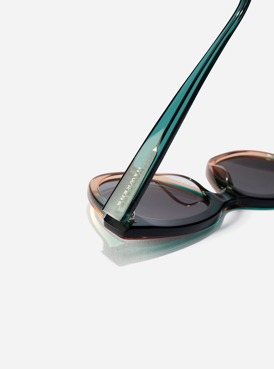 Green Champagne Audrey Sunglasses