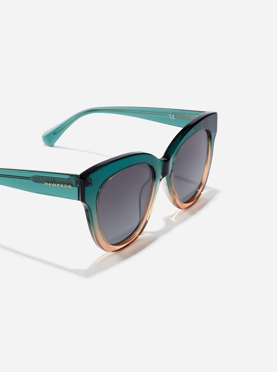 Green Champagne Audrey Sunglasses