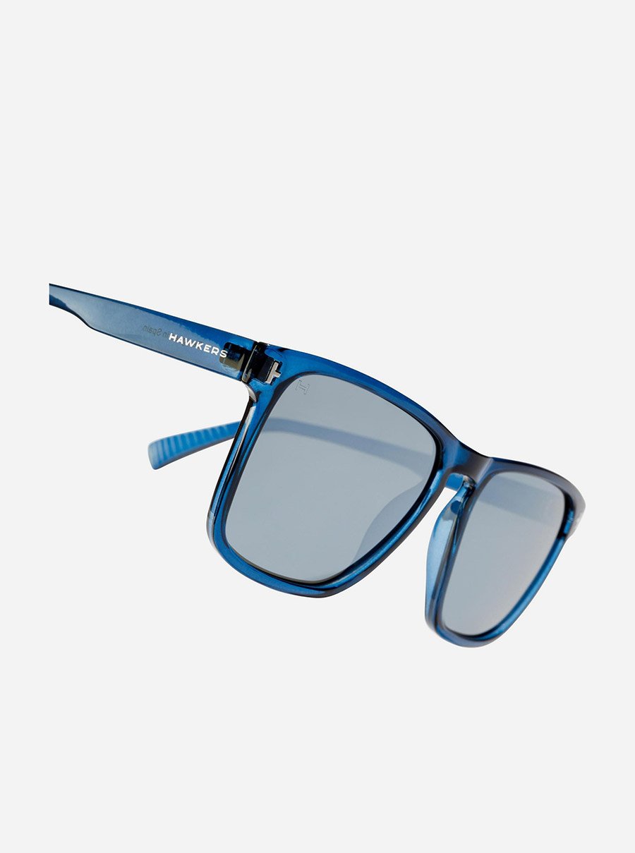 Dust - Polarized Navy Chrome Sunglasses