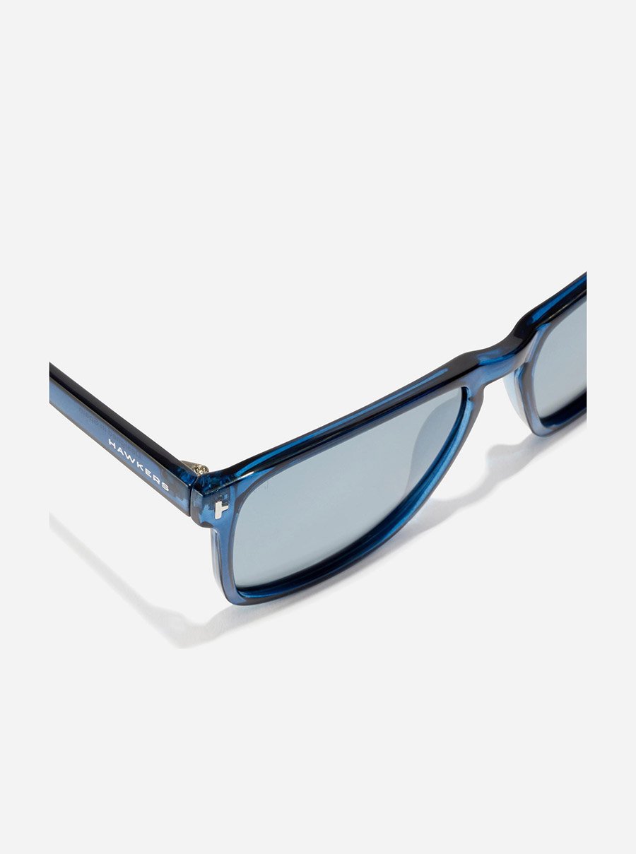 Dust - Polarized Navy Chrome Sunglasses