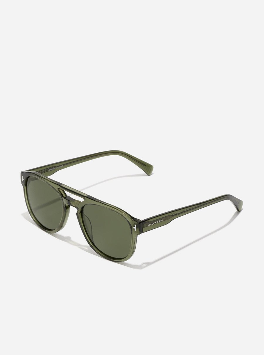 Diver - Polarized Green Alligator Sunglasses