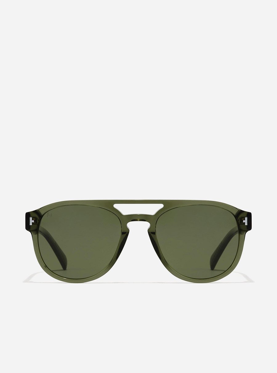 Diver - Polarized Green Alligator Sunglasses