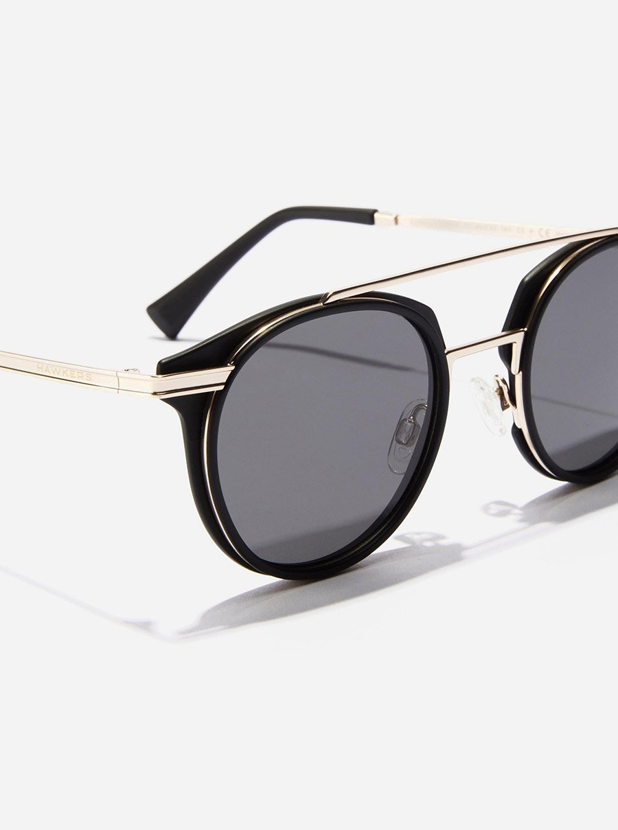 Citylife - Polarized Gold Black Sunglasses