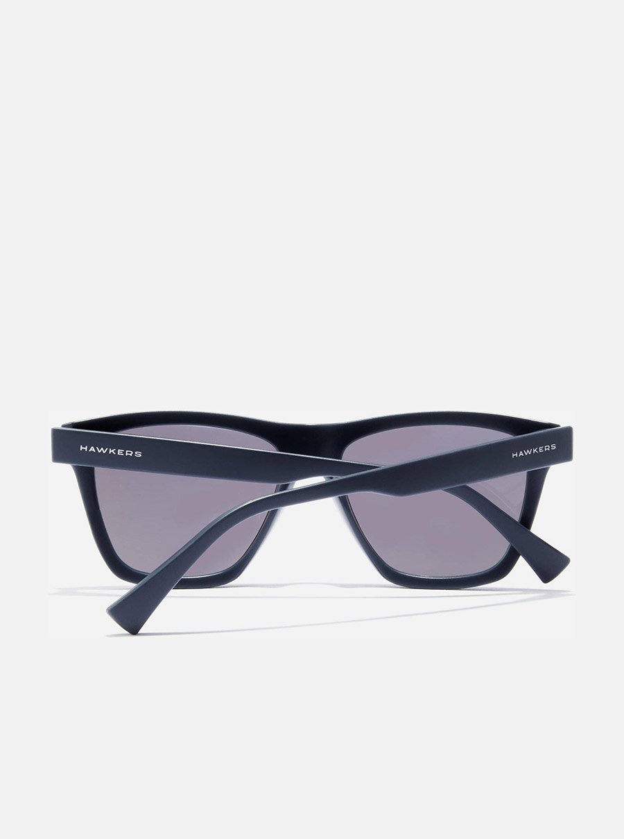 One LS Raw - Polarized Navy Blue Chrome Sunglasses