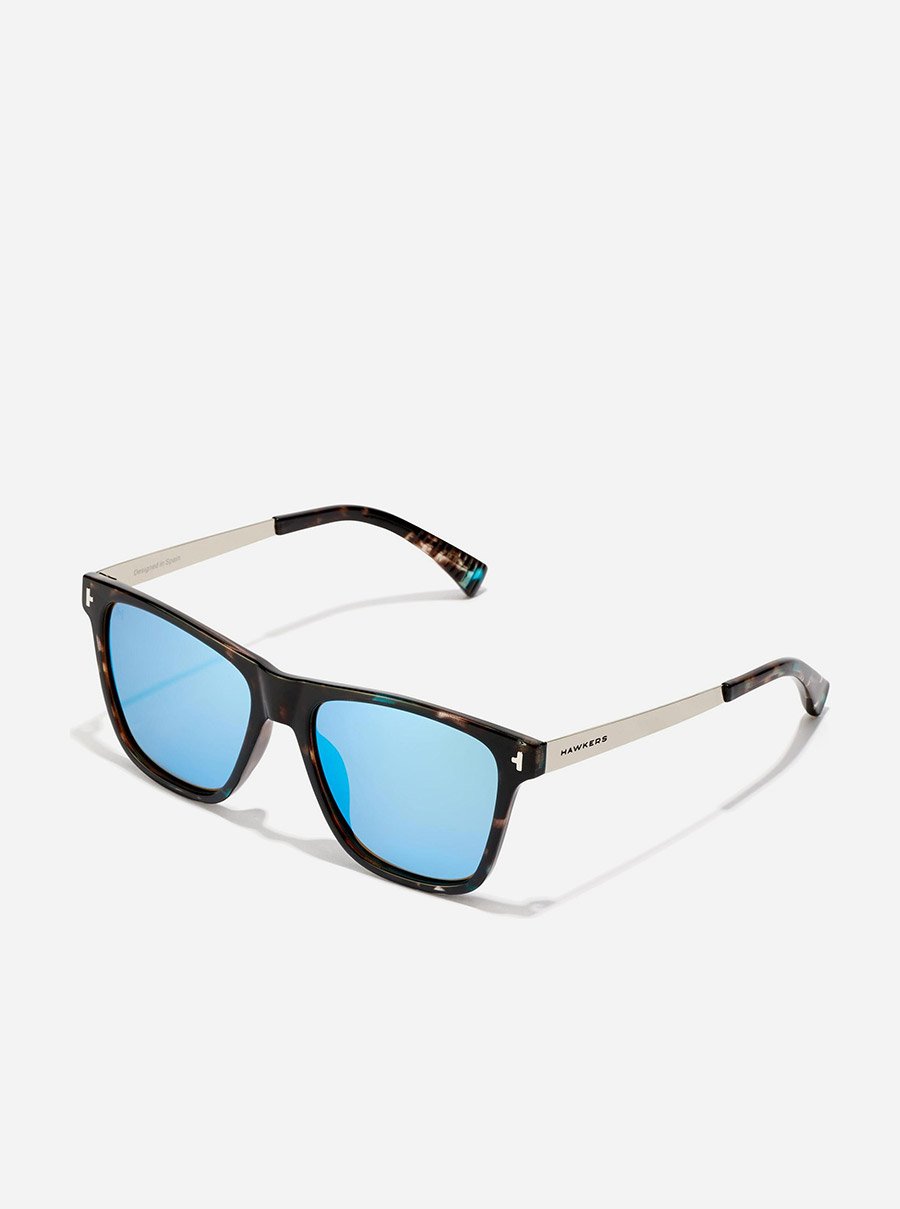 One LS Metal - Polarized Carey Blue Sunglasses