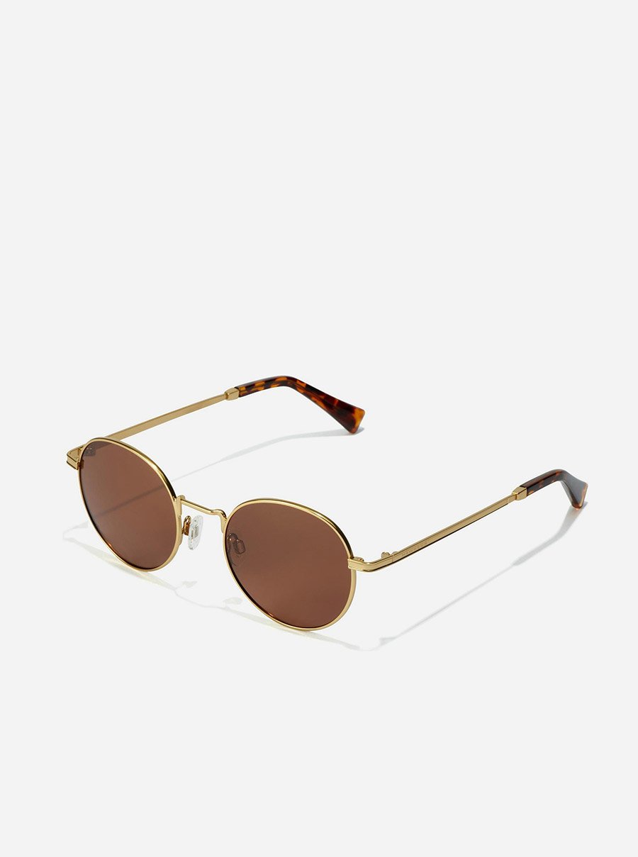 Moma - Polarized Gold Havana Sunglasses