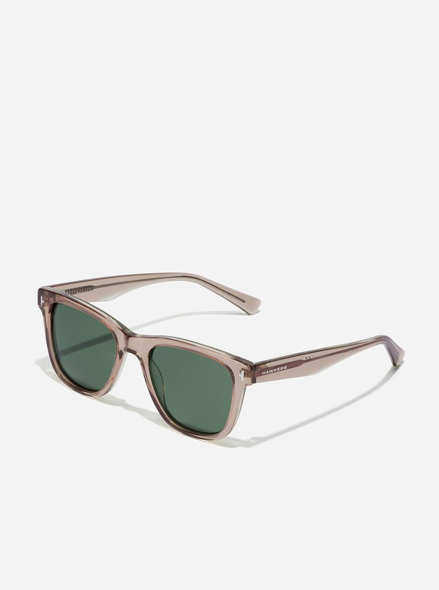 One Pair - Polarized Beige Alligator Eco Sunglasses