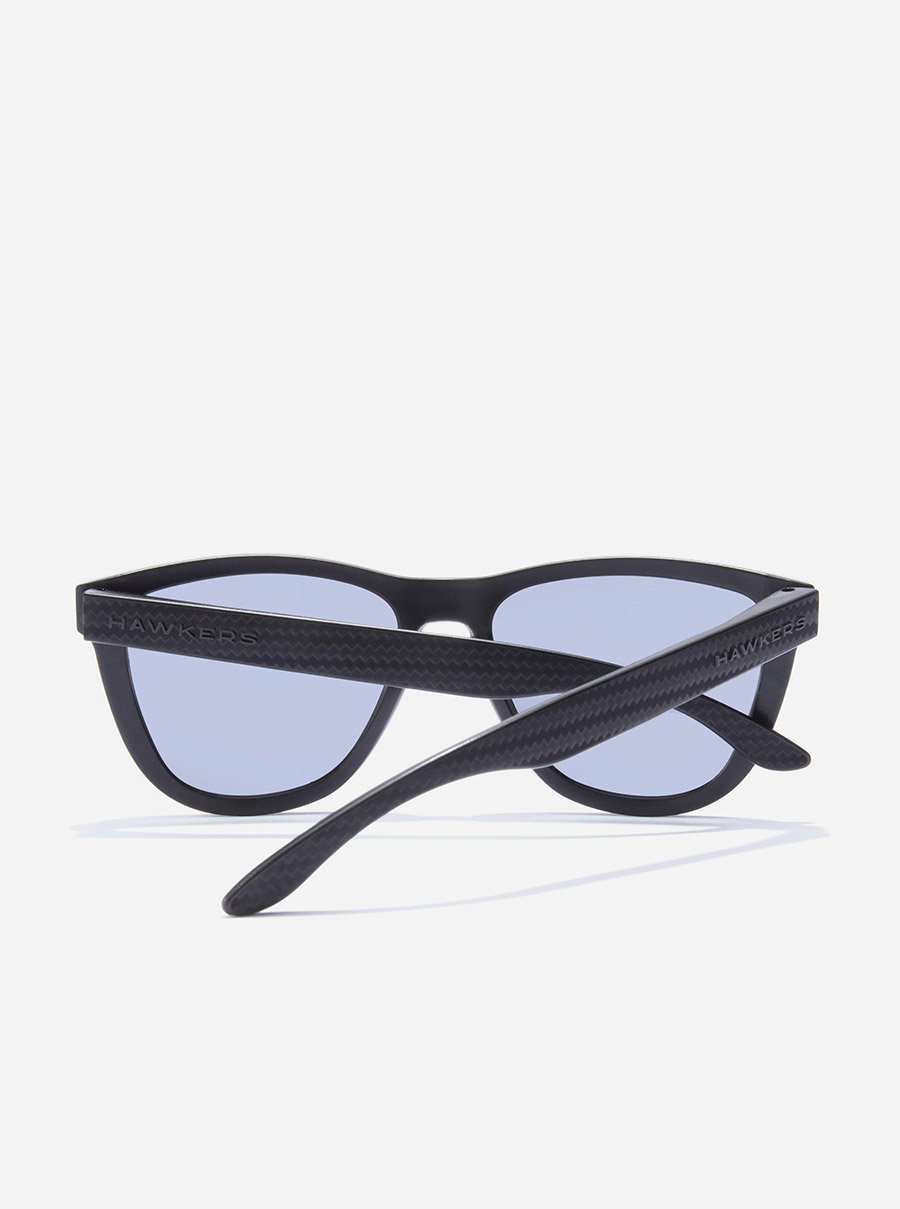 One Raw Carbono - Polarized Blur Chrome Sunglasses