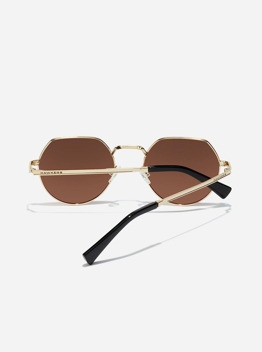 Aura - Polarized Gold Brown Sunglasses