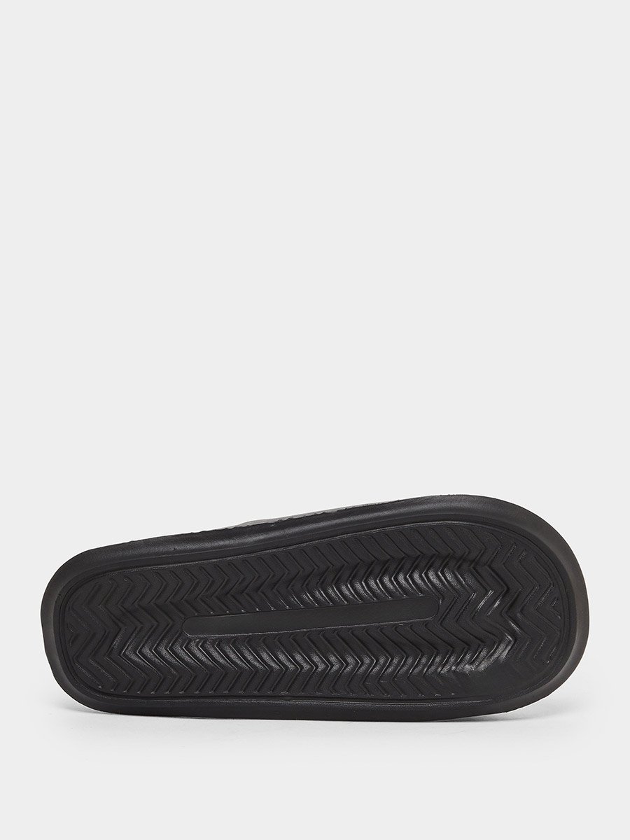 Solid Thick Sole Slides