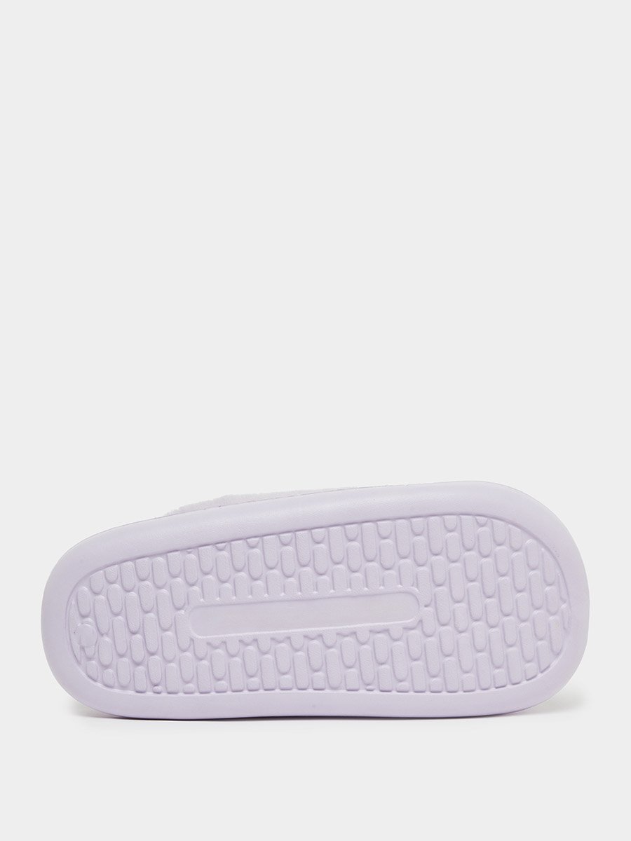 Purple Plush Bedroom Slipper