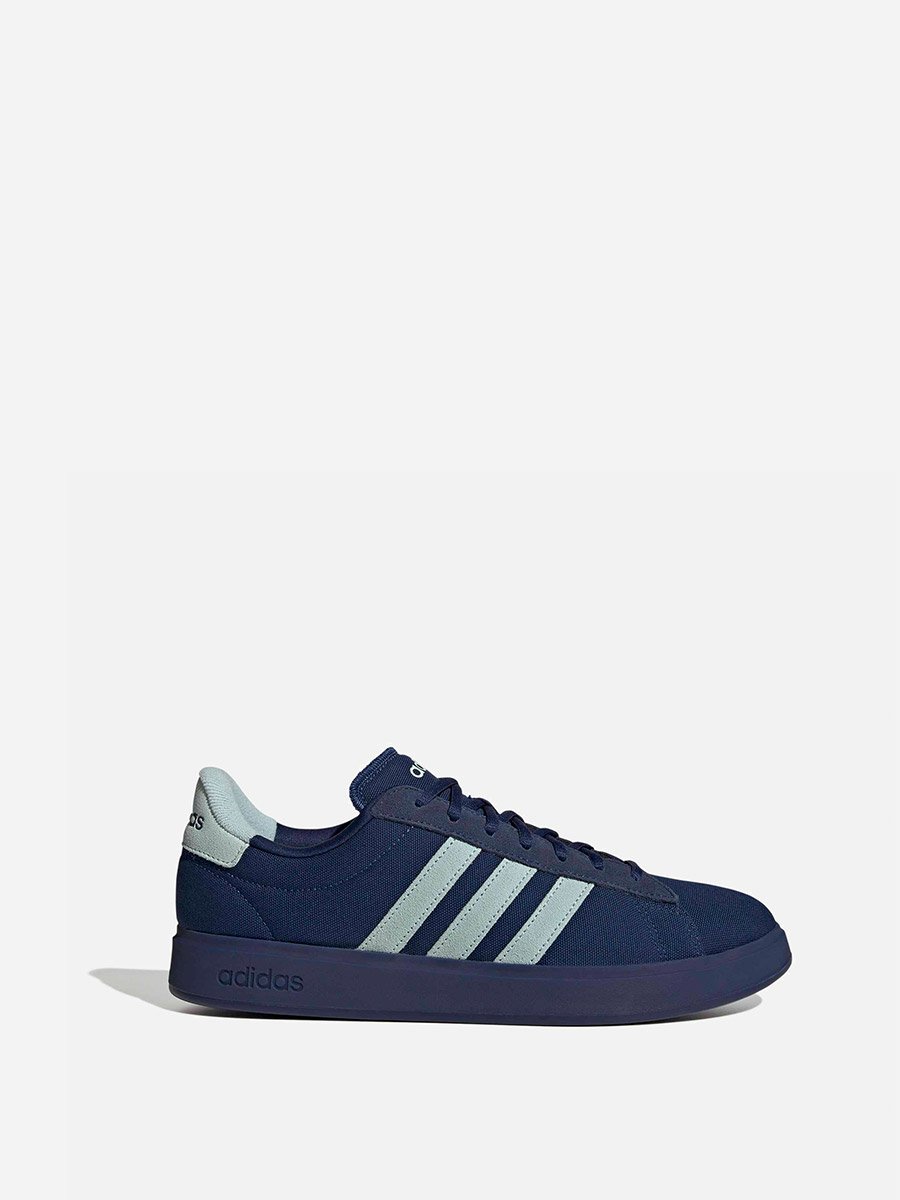 adidas gazelle silver green womens Adidas Grand Court 2.0 | Men's | Aurora Ink/Grey/White