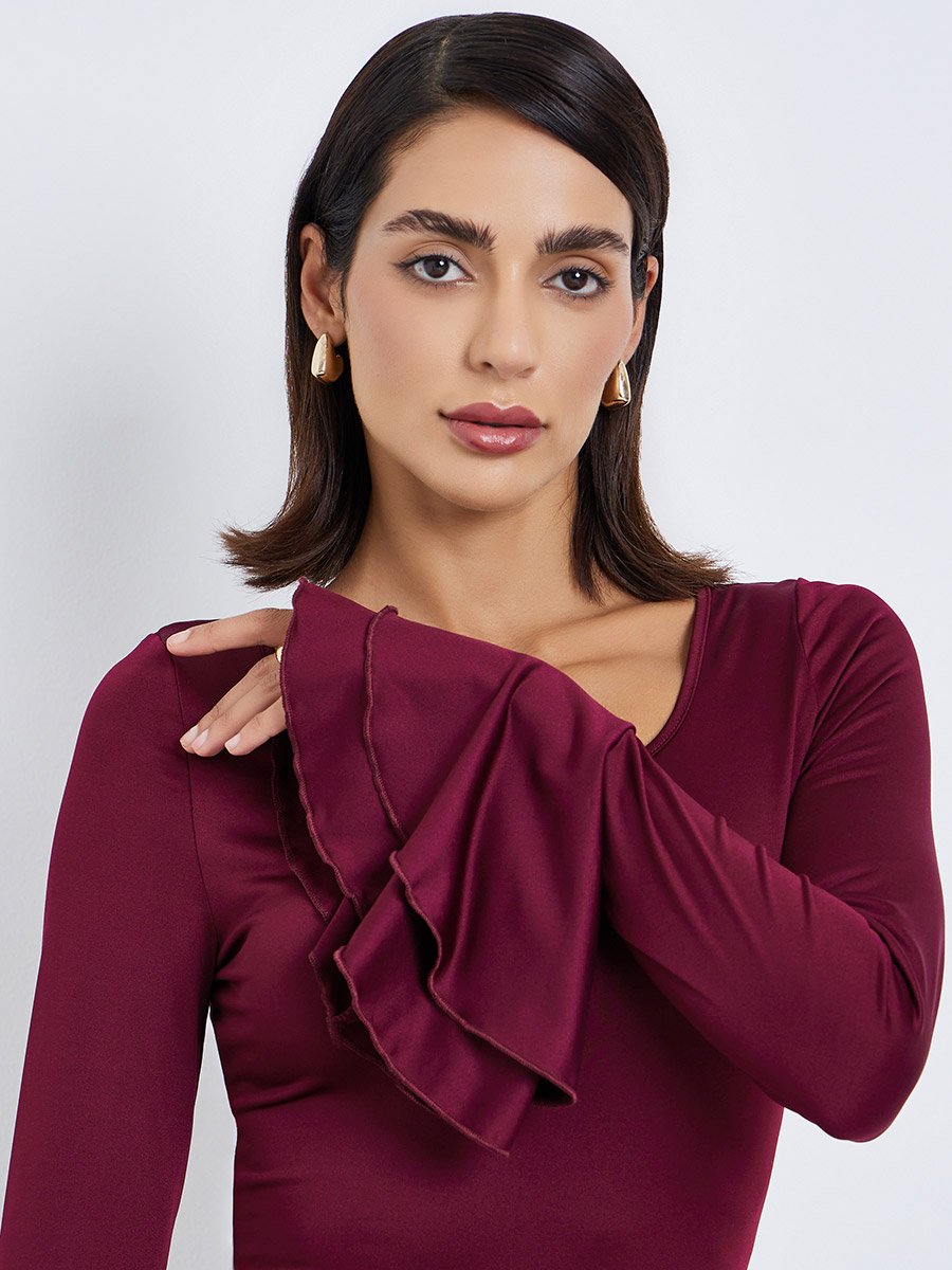 Women Square Neck Maxi Dress