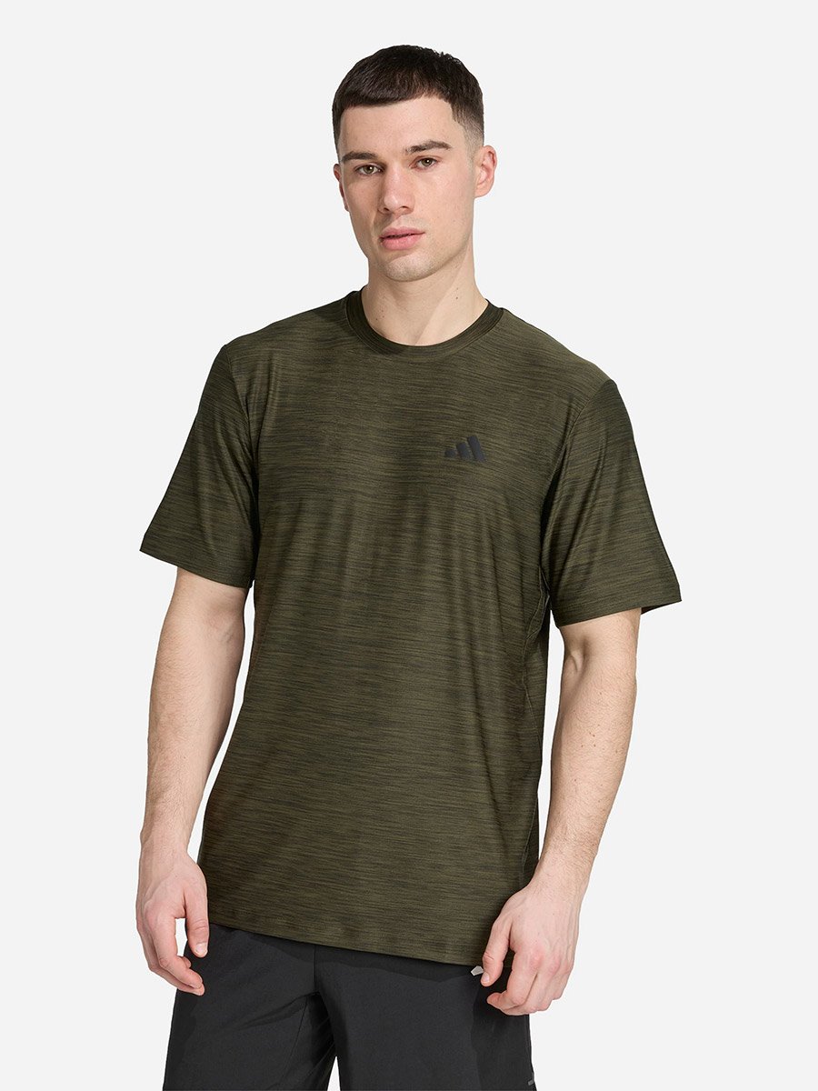 Train Essentials Stretch Training Men T-Shirt Melange