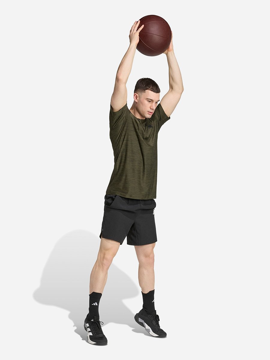 Train Essentials Stretch Training Men T-Shirt Melange