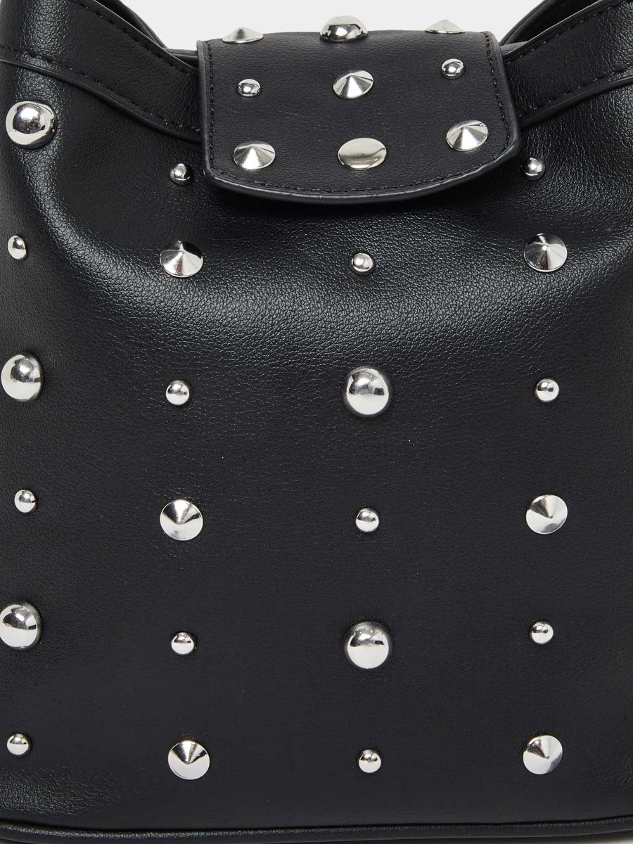 Studded Crossbody Bag with Chain Strap