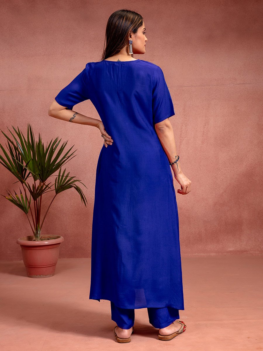 Women Solid Muslin Top and Pants Co-Ords