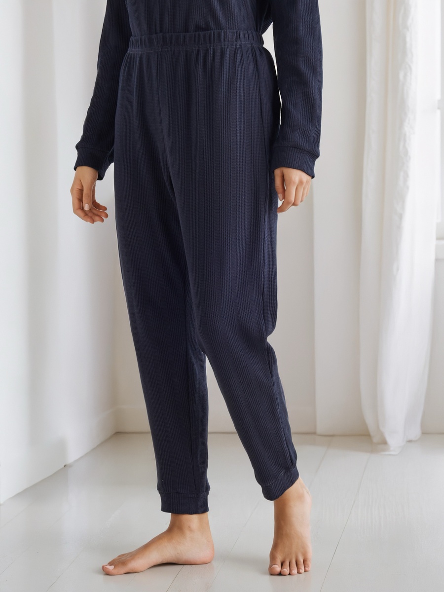 Waffle Textured Pyjama Set