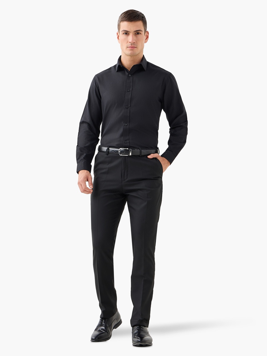 Regular Fit Dobby Formal Shirt