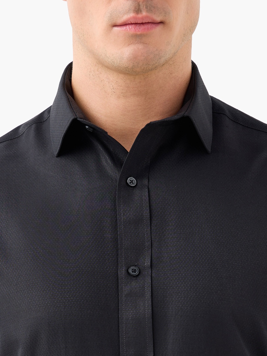 Regular Fit Dobby Formal Shirt