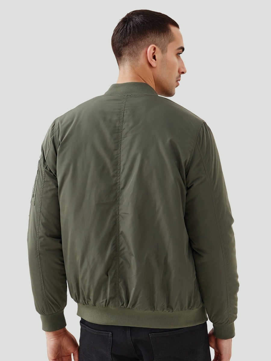 Lightweight Biker Jacket with Zip Pockets