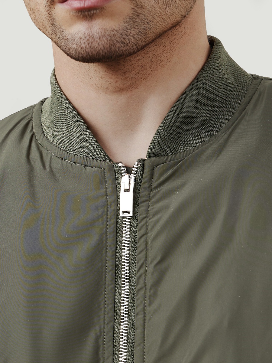 Lightweight Biker Jacket with Zip Pockets