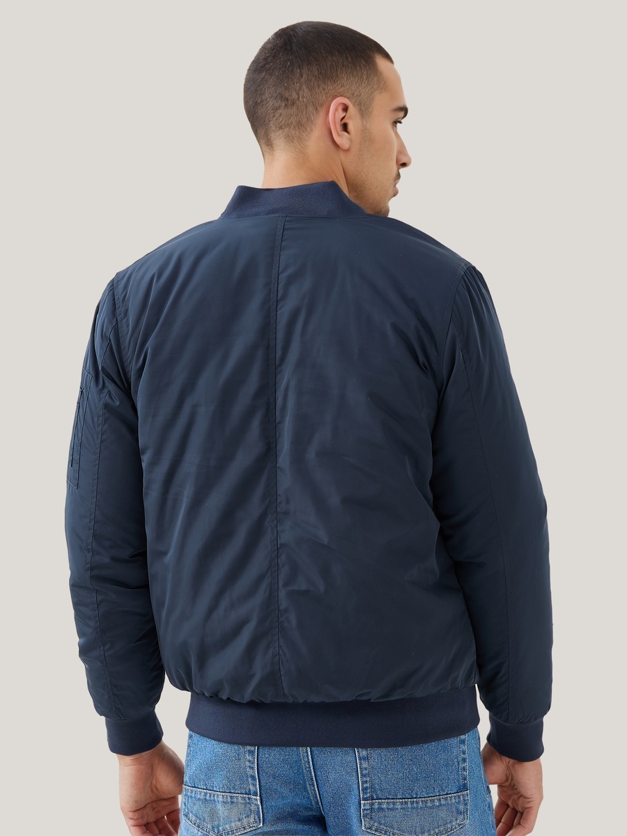 Lightweight Biker Jacket with Zip Pockets