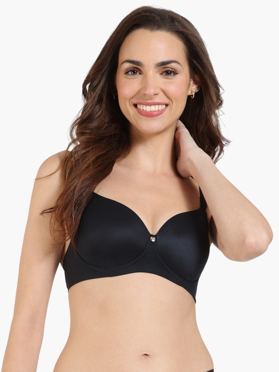 Padded Bra with Hook and Eye Closure