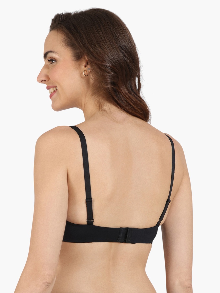 Padded Bra with Hook and Eye Closure