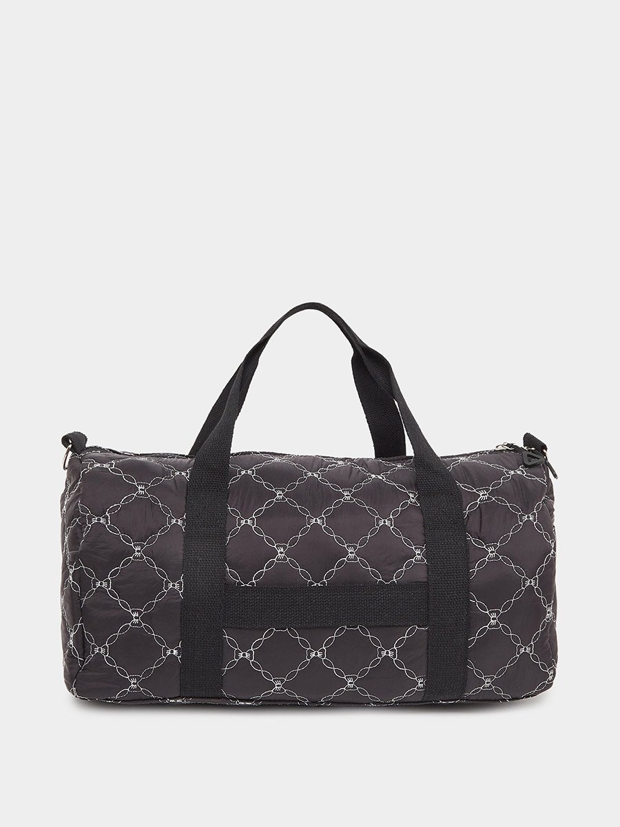 Women Diamond Pattern Gym Bag