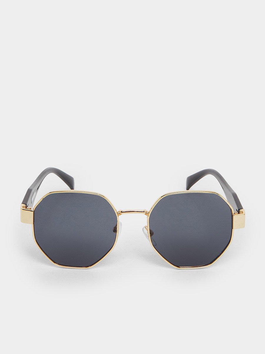 Round Sunglasses with Nose Pads