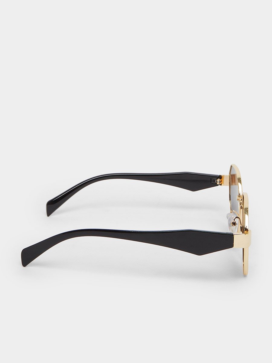 Round Sunglasses with Nose Pads