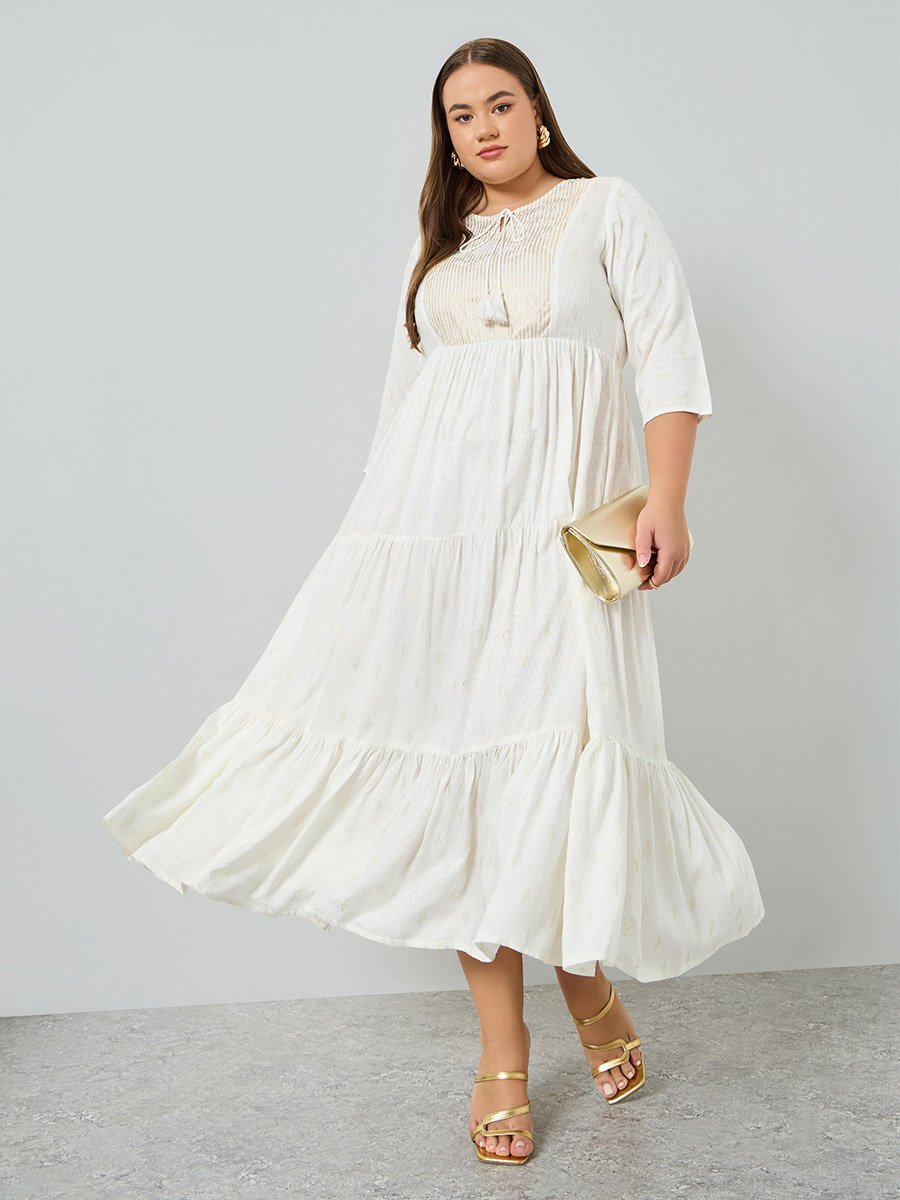 chinese dress ladies Baltic Born Womens Aberdeen Sweetheart Maxi Dress | Cream Floral