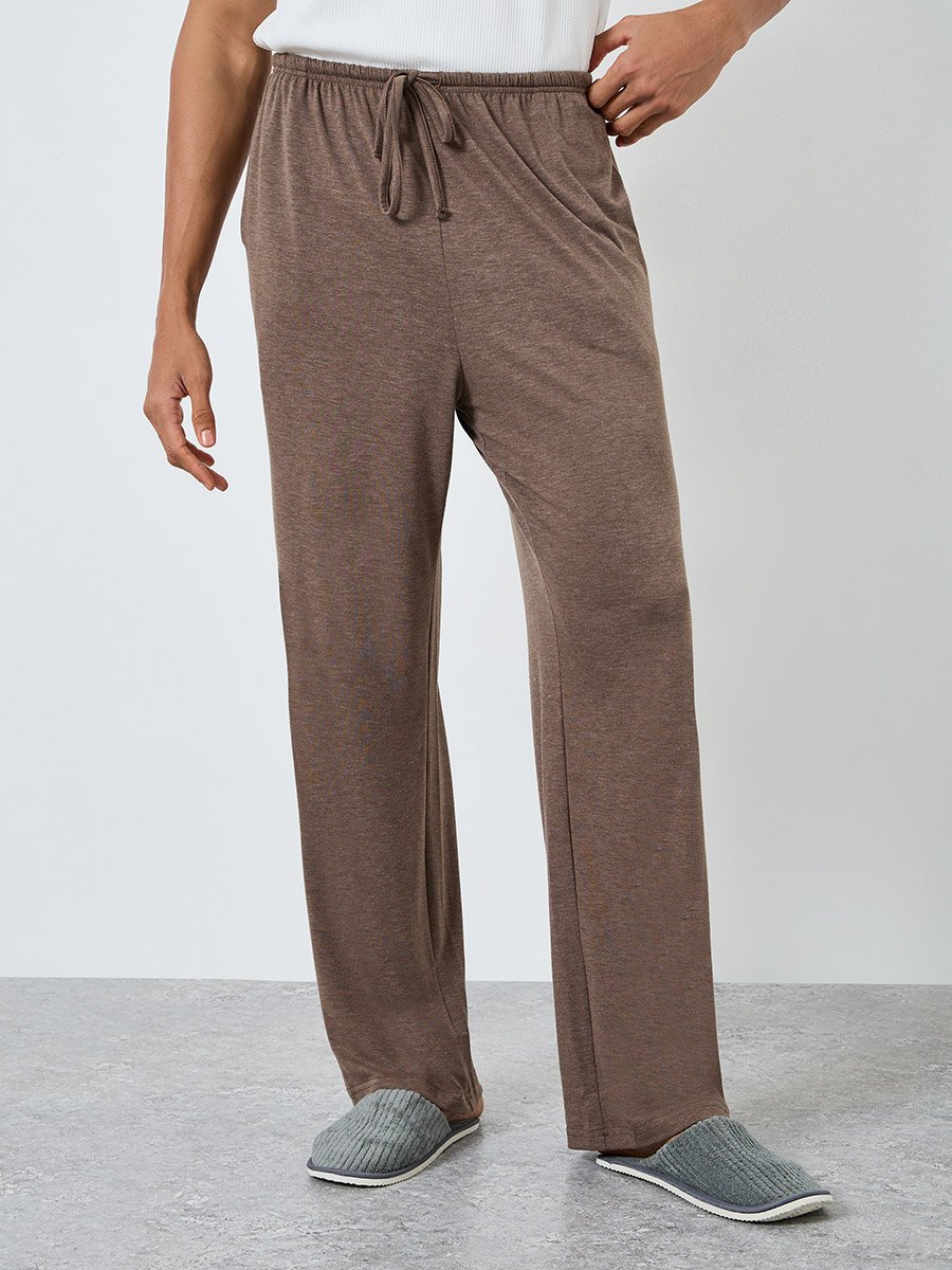 Men Solid Soft Pyjama