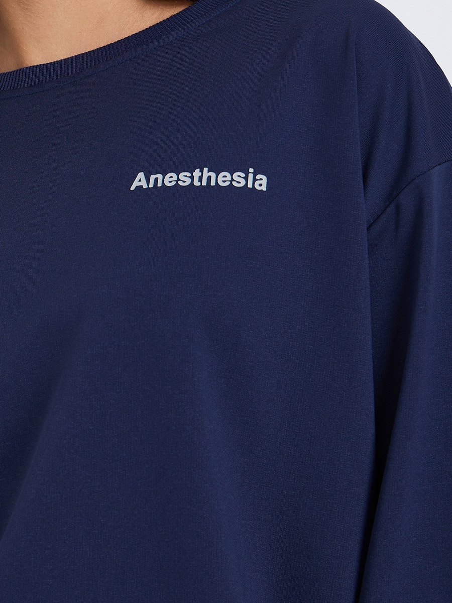 Women Slogan Crew Neck Long Sleeve T-Shirt
