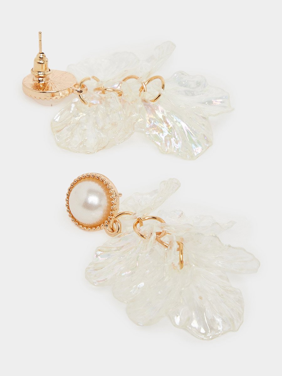 Pack of 4 - Pearl Drop Earrings