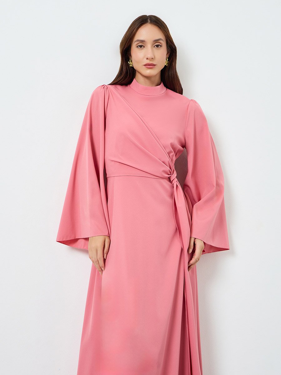 Women Maxi Dress with Long Sleeves