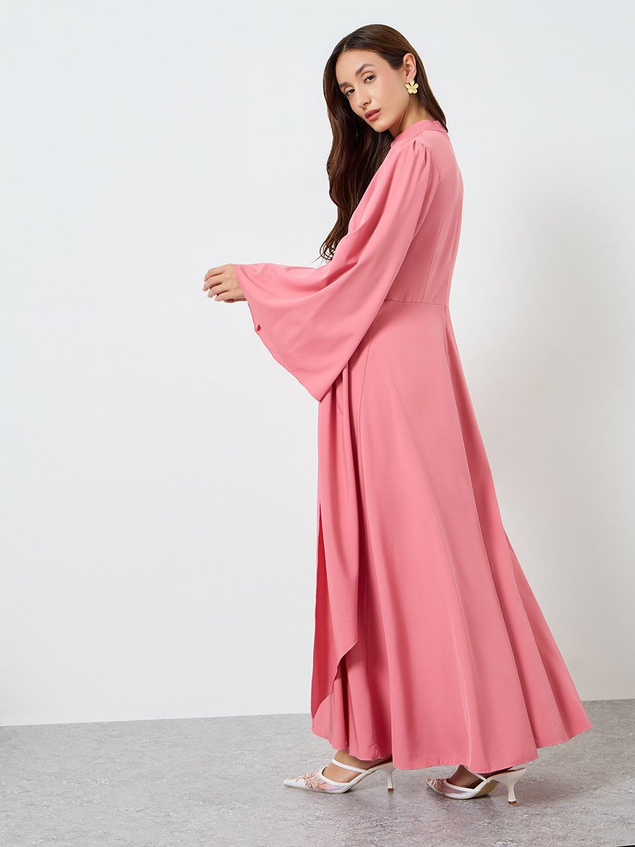 Women Maxi Dress with Long Sleeves