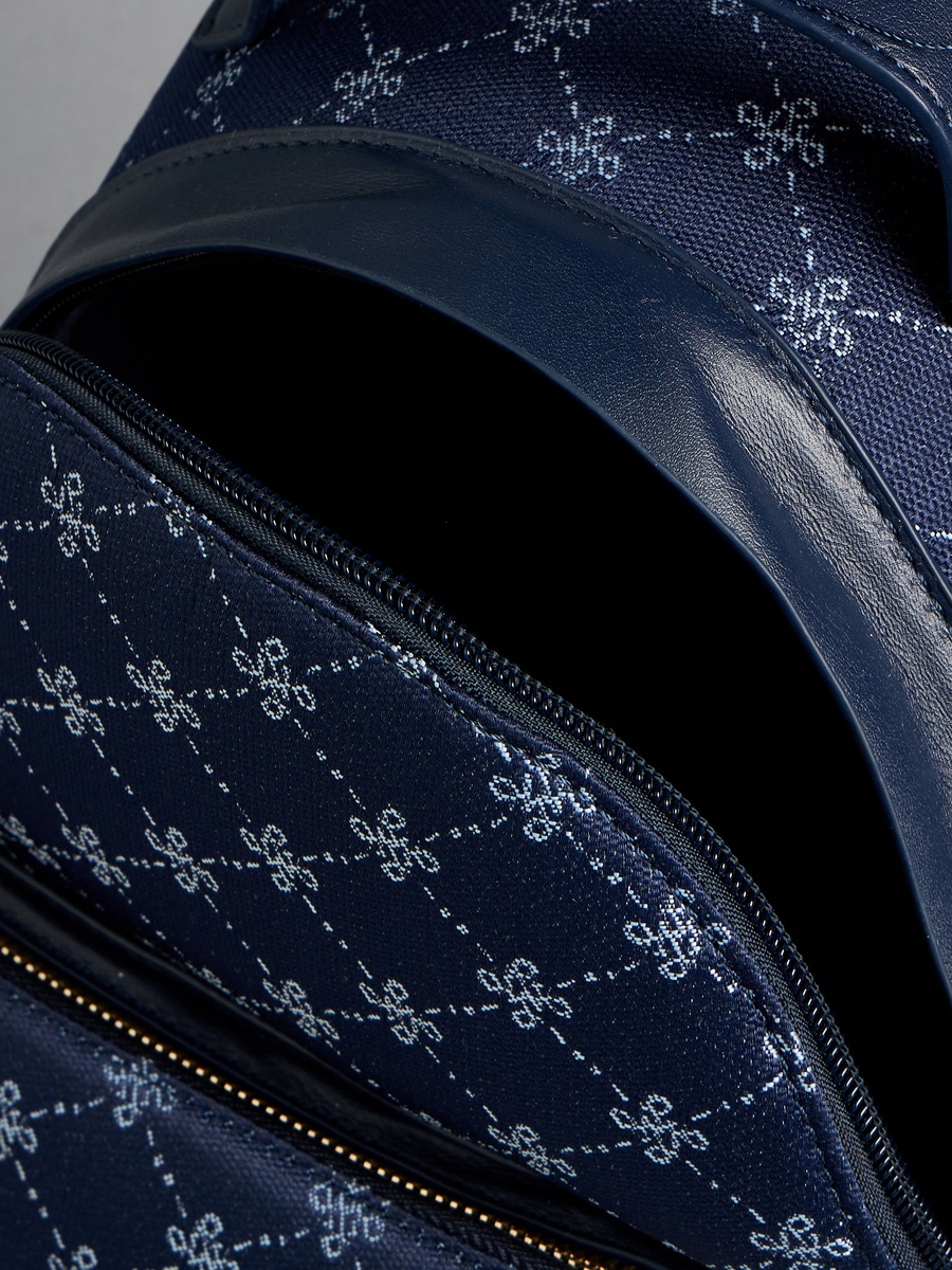Printed Backpack with Adjustable Shoulder Straps