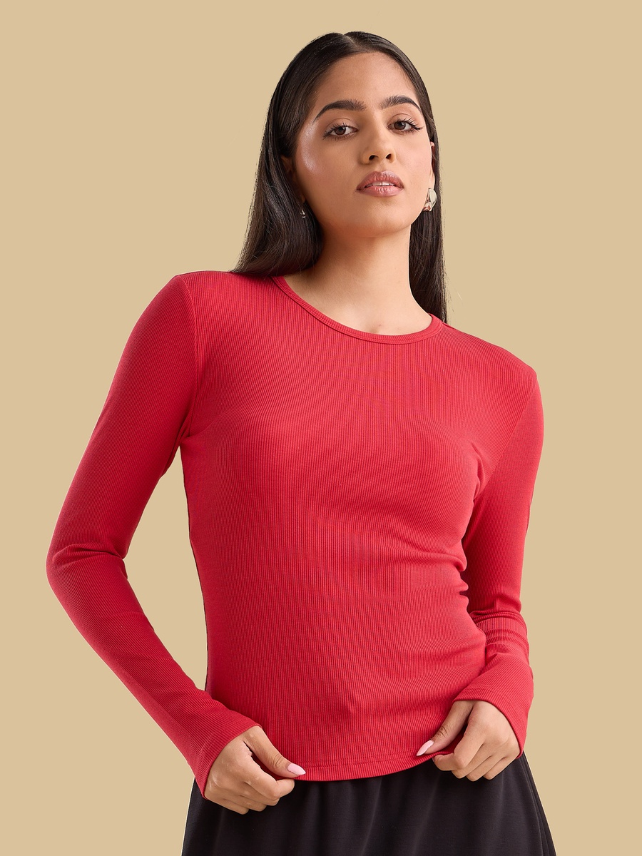 Ribbed T-Shirt
