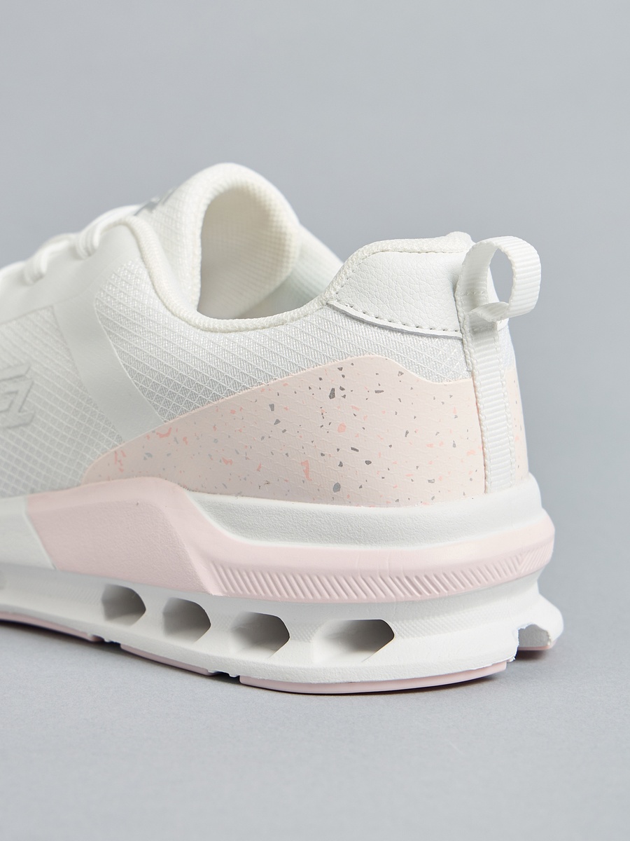 Panelled Lace-Up Sports Shoes