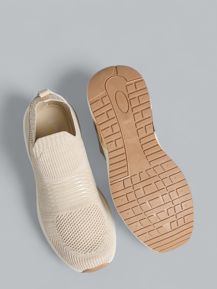 Textured Slip-On Shoes