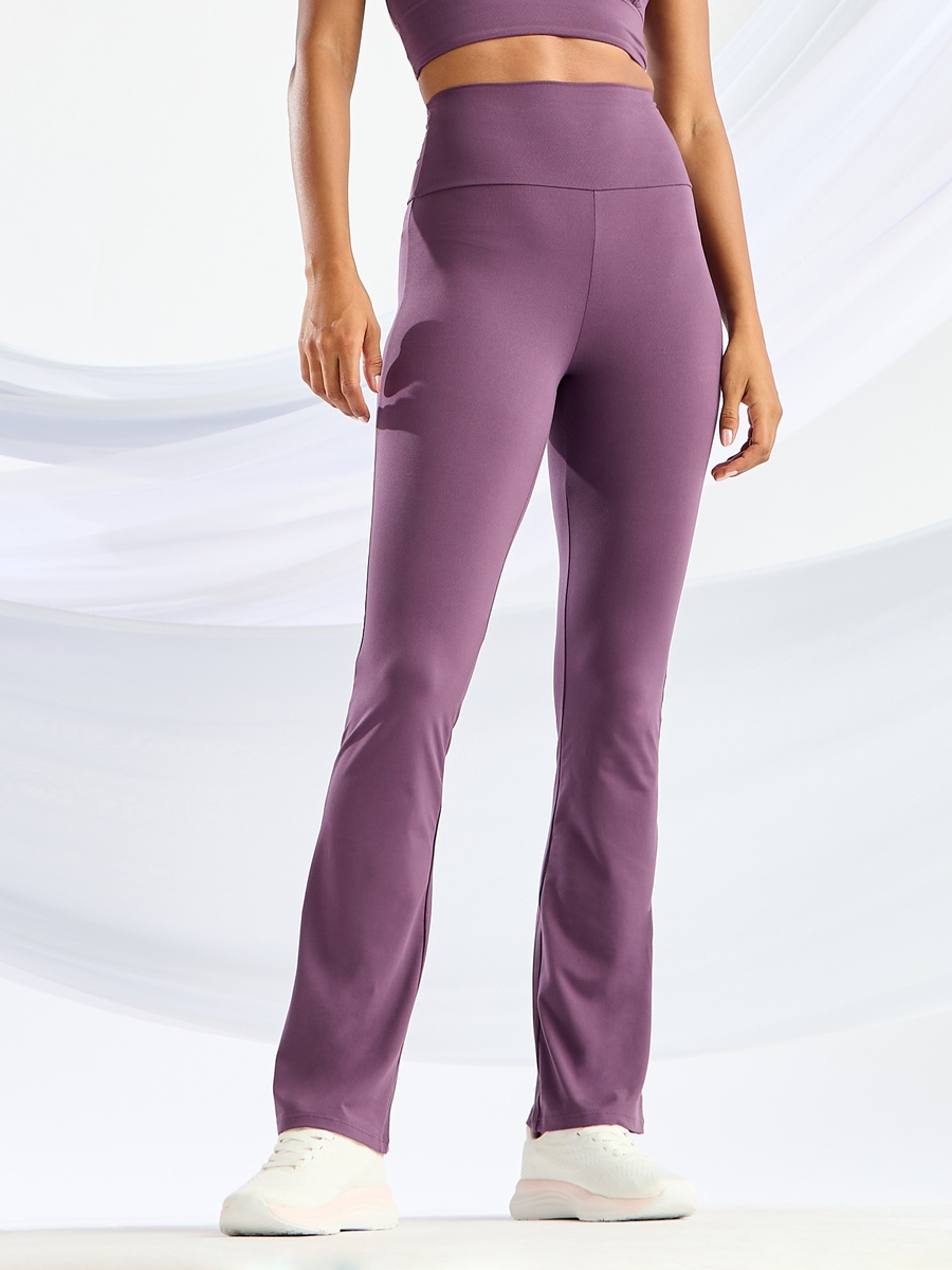 Plain Flared Leggings