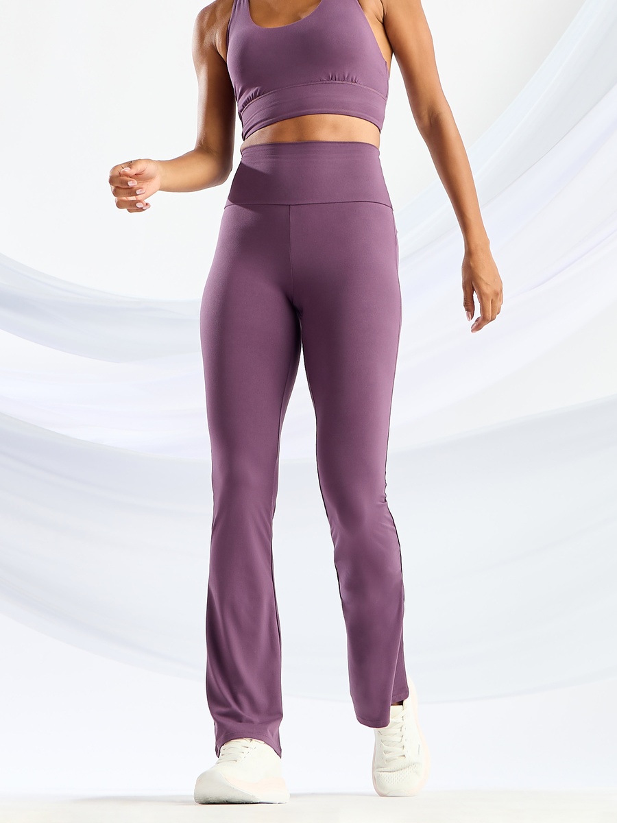 Plain Flared Leggings