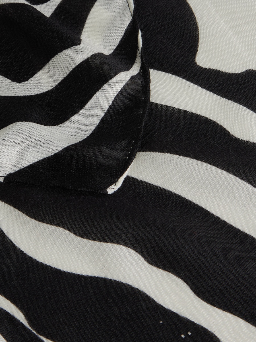 All-Over Animal Print Scarf