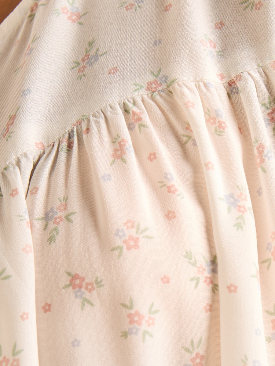 Floral Print Night Dress