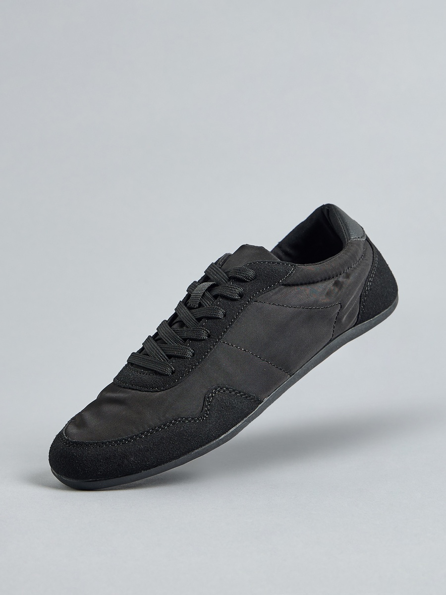 Panelled Lace-Up Shoes