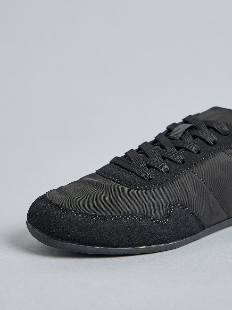 Panelled Lace-Up Shoes